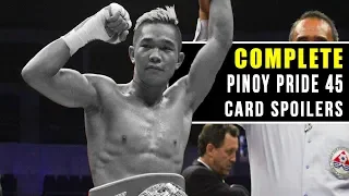 Complete | Albert Pagara vs George Krampah | Pinoy Pride 45 card results