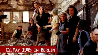 Liberation of Berlin 1945 - Trümmerfrauen help to rebuild the Capital