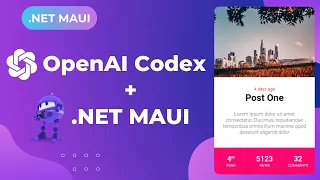 Using OpenAI Codex to generate code for .NET MAUI applications
