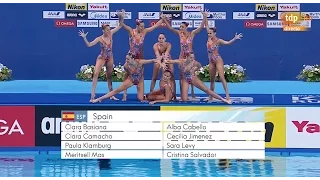 Todo Sincro Final Equipo España Mundial Kazan 2015