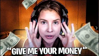 Amanda Cerny DEMANDS $2500 Or She Quits Twitch **embarrassing stream footage**