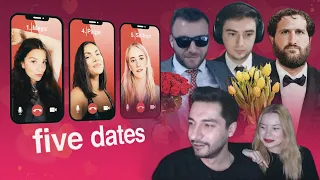 EKİP SEVGİLİLER GÜNÜNE ÖZEL DATE EYLİYOR! W/YENGEİZO | Five Dates