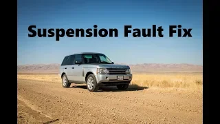 Suspension Fault Fix - 06-09 Land Rover Range Rover HSE L322