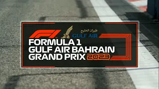F1 2023 Bahrain Grand Prix Race Intro Graphics