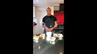 Chef Kenny Cooking Smoked Haddock Kedgeree