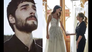 Akın Akınözü was very touched when he saw Ebru Şahin in a wedding dress