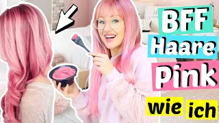 Ich färbe BFF heimlich die Haare PINK 😱| ViktoriaSarina