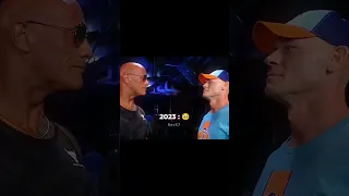 John Cena & The Rock Then vs Now 🥹 Edit