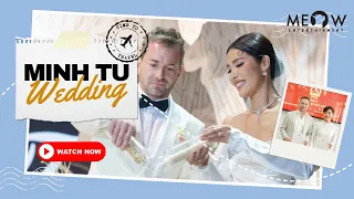 Đám cưới Minh Tú: Cô dâu rơi lệ nói lời cảm ơn người cha quá cố khiến Puka, Duy Khánh xúc động