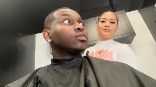 I WENT TO ATLANTA TO “RIZZ” UP MY LADY BARBER!.. **Her Boyfriend Called 😳**