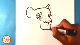 How to Draw Nala   Drawing  Lion King   Easy Pictures to Draw