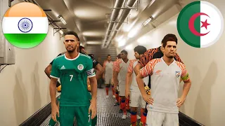 PES 2021 - India vs Algeria - FIFA World Cup 2022 - Full Match - All Goals HD - efootball gameplay