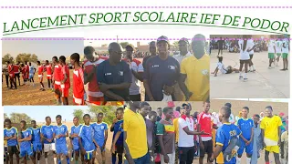 LANCEMENT DU SPORT SCOLAIRE IEF DE PODOR A NDIOUM 01/05/2024