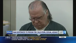 Man sentenced to prison for child porn, sexual assault