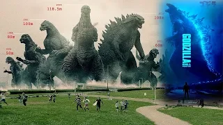 How Big Is Godzilla in King of the Monsters? Godzilla Size Comparisons