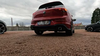 VW Golf 8 GTI Exhaust