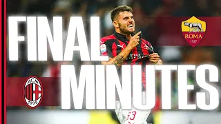 Higuain assists Cutrone for a win at the death | AC Milan 2-1 Roma | Final Minutes | Serie A 2018/19