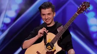 Unbelievable Guitarist SHOCKS Judges on America's Got Talent | Kids Got Talent
