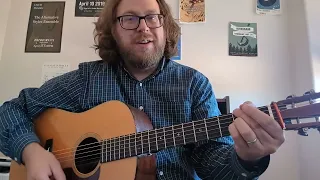 Martin Gilmore teaches how to play his version of "I'm an Old Cowhand" - Guitar Lesson