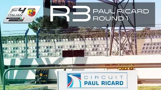 Italian F4 powered by Abarth - Round 1 - Paul Ricard - Race 3