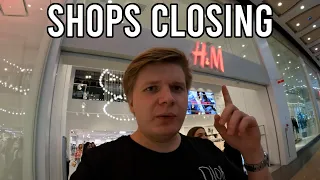 Life In Russia Under Sanctions - Shopping Mall, Stores Closing Down