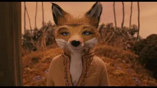 Fantastic Mr. Fox Foxy Frolic Scene but it's Misty Mountain Hop