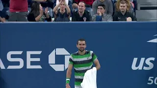 Top 5 Plays from Marin Cilic at the 2018 US Open