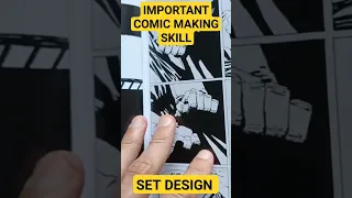 IMPORTANT COMIC MAKING SKILL! FRAMING & SET DESIGN LIKE FRANK MILLER/ MIKE MIGNOLA! LEARN FROM PROS!