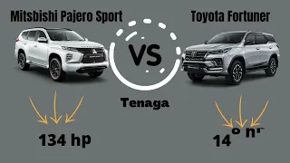 Mitsubishi Pajero Sport vs Toyota Fortuner 🔥🔥🔥