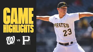 Mitch Keller Tosses Eight Shutout Innings in Win | Pirates vs. Nationals (9/14/23)