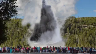 Terrible: Yellowstone Volcano Sign Ready to Explode, Mountains disappear into a huge magma chamber