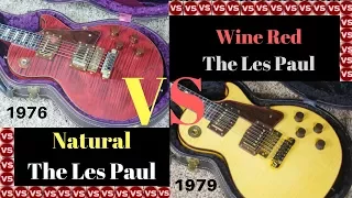 Steve Howe's 1976 The Les Paul Wine Red VS My 1979 The Les Paul Natural | Tone Comparison