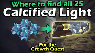 Destiny 2 - All 25 Calcified Light Fragments - Growth Quest Ruinous Effigy