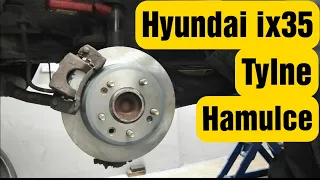 Wymiany tylnych tarczy i klocków Hyundai ix35