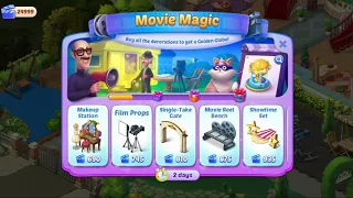 Homescapes Movie Magic And Awards Night Gameplay