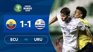 ECUADOR vs. URUGUAY [1-1] | RESUMEN | CONMEBOL SUB20 2023