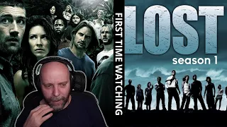 LOST S1E9 (Solitary) FIRST TIME REACTION - WHAT'S IN THE SEA??