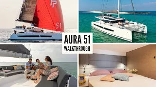 Fountaine Pajot- Aura 51 - WALKTHROUGH - James Tiernan