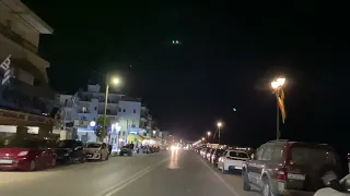 Beautiful Night in Zante Town | Night Ride | Summer 2024