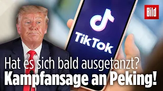 Deshalb will Trump heute TikTok in den USA verbieten