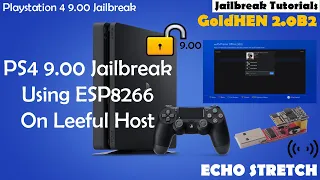 PS4 9.00 Jailbreak Using ESP8266 On Leeful Host
