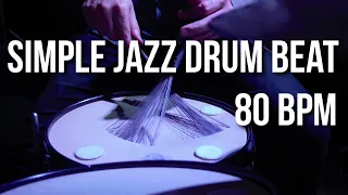 Simple Jazz Drum Beat 80 BPM #PSBT 5