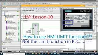 TIA Portal: HMI LIMIT Function  | How to use it?