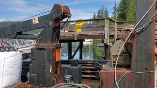 Docking at Owen Bay, Sonora Island, British Columbia (1)