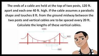 Application of Parabola - CONIC SECTIONS