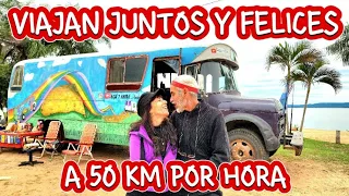 🚌 VIAJAN a 50 kilometros y así VIVEN VIAJANDO felices 😍