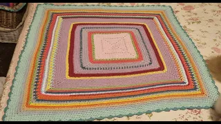 Crocheted Picnic Blanket
