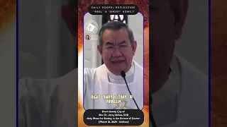 #SHORT CLIP – HOMILY – REFLECTION OF REV. FR. JERRY ORBOS, SVD