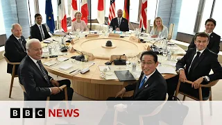 Sanctions on Russia for Ukraine war promised as G7 leaders meet in Japan - BBC News