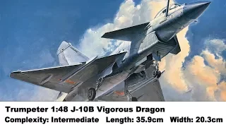 Trumpeter 1:48 J-10B Vigorous Dragon Kit Review